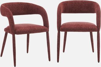 Sweeek Sill&oacute;n Contempor&aacute;neo De Tela, Set De 2