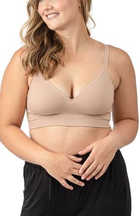 Kindred Bravely Everly Wireless Contour Bra in Beige at Nordstrom, Size X-Large C