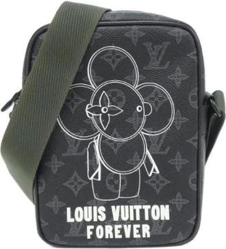 Louis Vuitton Pre-owned Danube Monogram Eclipse Shoulder Bag - - Pre-owned - Donna - Nero - ONE SIZE