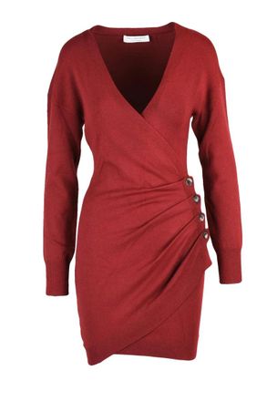 Philosophy di Lorenzo Serafini Womens Mini Knit Dress - Red