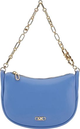 Michael Kors SM Bracelet Pouchette - Dames - Schoudertassen - Blauw - ONE Size - Leer - Tassen