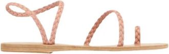 Ancient Greek Sandals Eleftheria Sandal - Dames - Sandalen - Roze - 38 EU - Leer - Schoenen