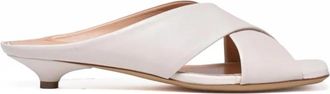 Guglielmo Rotta Mule - Dames - Muiltjes - Beige - 40 EU - Leer - Schoenen