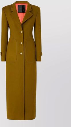 Pinko cashmere wool regular-fit coat