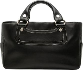 Celine Pre-owned Boogie Handtas - Dames - Vintage Handtas - Zwart - ONE Size - Leer - Vintage
