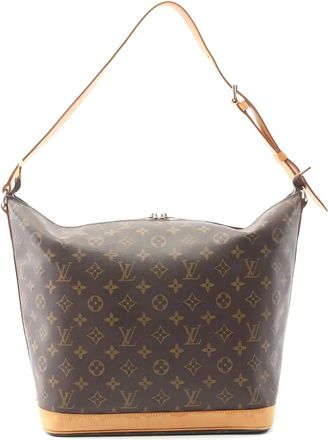 Louis Vuitton 2001 Monogram star amfar three shoulder bag - Brown