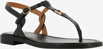 Chlo&eacute; Zehensandalen aus Leder Marcie