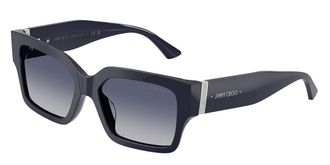 Jimmy Choo London JC5058JU 50164L Womens Sunglasses Blue Size 55