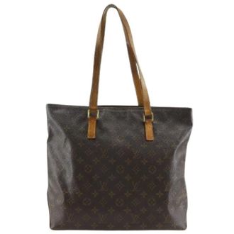 Louis Vuitton Pre-owned Tote Bags, female, Brown, Size: ONE SIZE Pre-owned Cabas Mezzo Monogram Tote Bag
