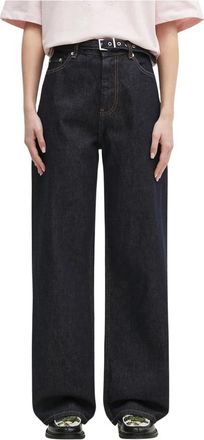 Ganni Izey Jeans - Dames - Loose Fit Jeans - Blauw - W25 - Katoen - Jeans
