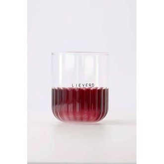 Zusss waterglas Lieverd (7,5x9 cm)