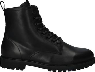 Blackstone Schoenen, Heren, Zwart, 45 EU, Leer, Jaxon Veterlaarzen