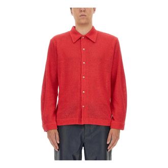 S&eacute;fr Casual Shirts, male, Red, Size: XL Garcia Shirt