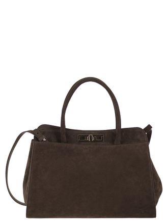 Fabiana Filippi Bolso Tote De Piel De Ante Genuino