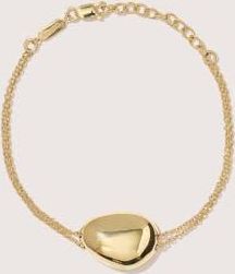 Otiumberg 14kt Gold Vermeil Pebble Bracelet in Yellow Toned Gold at Nordstrom