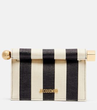 Jacquemus Clutch Rond Carr&eacute; Small