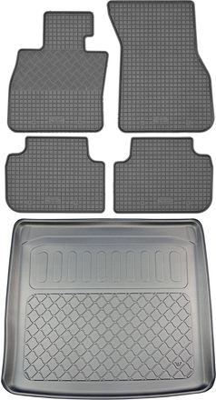 OEM Bmw Serie 2 F44 Coup&eacute; (5 Puertas) A Partir De Marzo De 2020. Juego De Alfombrillas De Goma Para Coche Y Alfombrilla Para Maletero