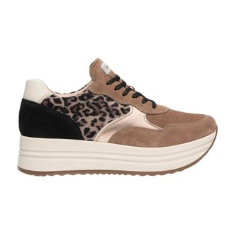 Nero Giardini Sneakers in camoscio- materiale tecnico e pelle - - Shoes - Donna - Multicolore - 37 EU