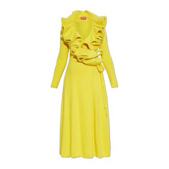 Diesel Jurk M-Ingelina - Dames - Casual kleedjes - Geel - M - Kleedjes