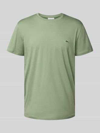 Lacoste Regular Fit T-Shirt aus reiner Baumwolle in Gruen, Gr&ouml;&szlig;e S