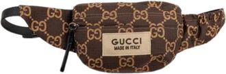 Gucci Borsa a tracolla in nylon Pre-owned - - Pre-owned - Donna - Marrone - ONE SIZE