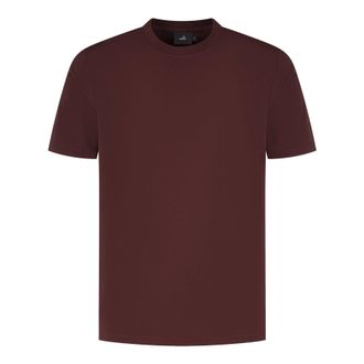 Wahts Mens T-shirts, TargetGroup:Men Burgundy / XXL
