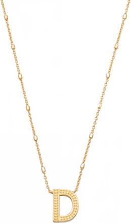 Kendra Scott Womens Letter D Pendant Necklace In Gold Metal