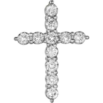 LuvMyJewelry Christian Cross Pommee Diamond Pendant in 10K Yellow Gold at Nordstrom