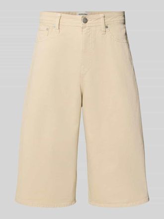 Jack & Jones Jack & Jones Baggy Fit Jeansshorts im 5-Pocket-Design Modell OWEN ROY in Offwhite, Gr&ouml;&szlig;e XXL