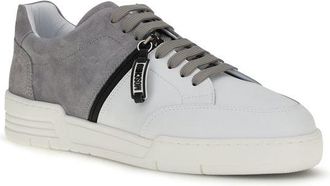 Moschino Mens Multicolor Calf Leather Bos Taurus Low Top Sneakers