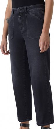 Closed Abe Straight Leg Jean In Dark Grey