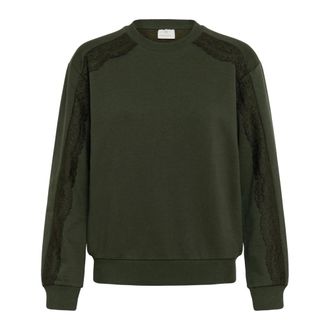 Kaffe Felpe e felpe con cappuccio - - Sweatshirts & Hoodies - Donna - Verde - 2XL