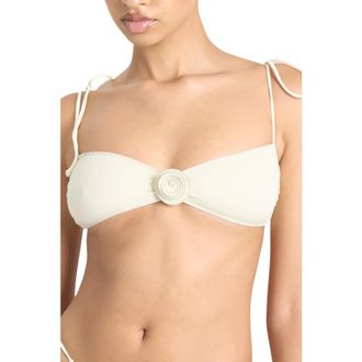 La Reveche Dames, Badkleding, Wit, Maat: S Polyamide