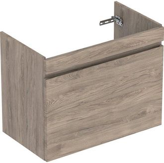 Keramag Geberit Renova Plan Mueble Bajo Lavabo, Con 1 Caj&oacute;n