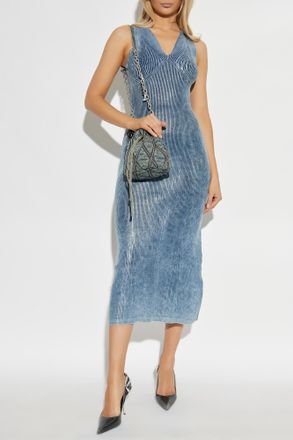 Diesel Dress M-MILONG, Womens, Blue