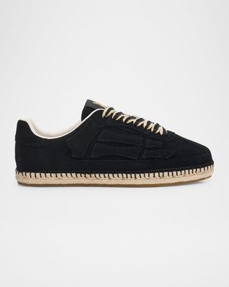 Amiri Men & apos;s Skel Suede Espadrilles