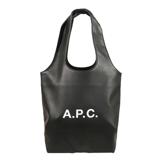 A.P.C. Tote Bags, female, Black, Size: ONE SIZE Ninon Small Tote
