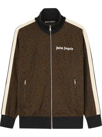 Palm Angels Giacca sportiva con stampa - Nero