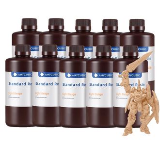 OEM Resina Para Impresi&oacute;n 3d, Alta Precisi&oacute;n, Curado R&aacute;pido, 10 Kg, Color Beige