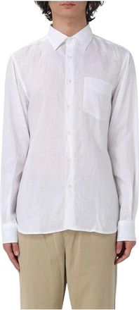 Aspesi Heren, Overhemden, Wit, Maat: XL Linnen