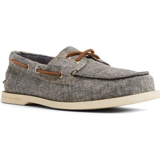 Sperry Top-Sider Authentic Original 2-Eye Lite Boat Shoe in Black at Nordstrom Rack, Size 7.5