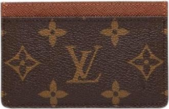 Louis Vuitton Pre-owned Wallets, female, Brown, Size: ONE SIZE Pre-owned Plastic Wallet