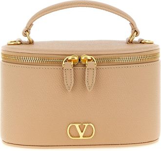 Valentino Garavani Pink Vlogo Mini Crossbody Bag