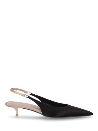 Saint Laurent 30mm Cherish Slingback Pumps