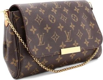 Louis Vuitton Favorite Handbag Monogram Canvas MM crossbody bag - Bruin