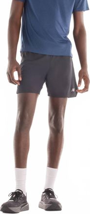 New Balance Rc Short In Black With Slate Grey