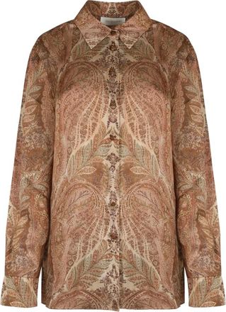 Zimmermann Mujer, Blusas y Camisas, Marrón, Talla: M