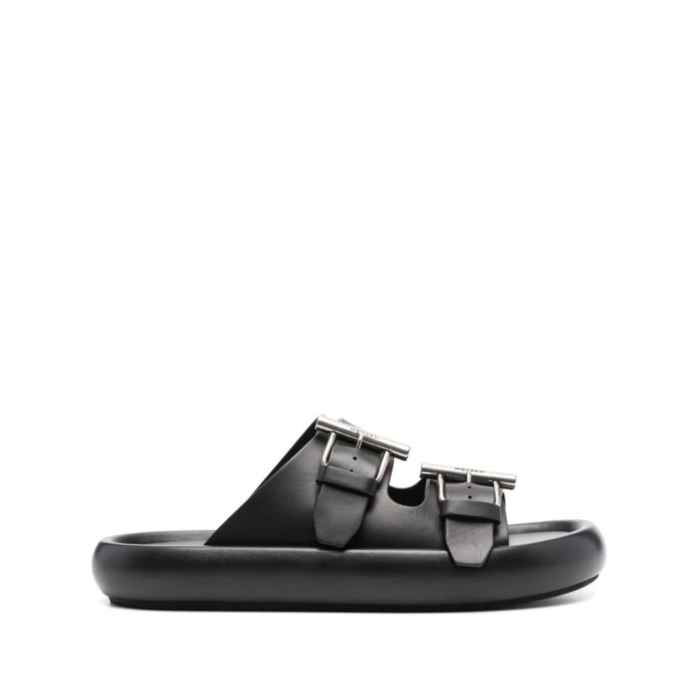 Alexander McQueen‎ Black Logo Men’s Slides Classic Size 10 Designer Luxury 17458769_37541345_322.jpg main image 4