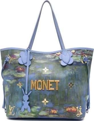 Louis Vuitton Borsa tote Neverfull in pelle - Viola