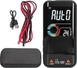 OEM S11 Mult&iacute;metro Inteligente, Mult&iacute;metro Digital Recargable Probador Volt&iacute;metro De Rango Autom&aacute;tico Mide Resistencia De Voltaje Continuidad Capacitancia